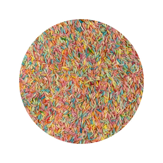Regenboog 500g - sensorische speelrijst Wonder Sense
