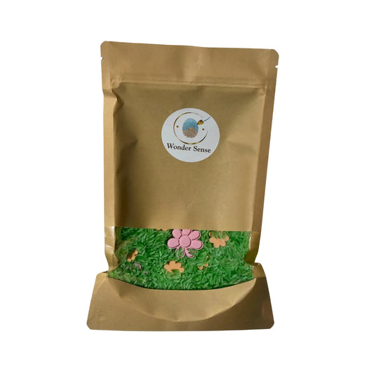 Bloementuin 500g - sensorische speelrijst Wonder Sense