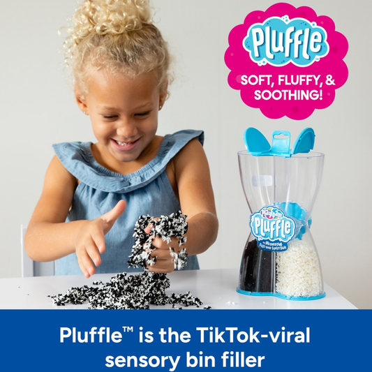 Playfoam Pluffle™ Twist Black & White - Learning Resources Wonder Sense