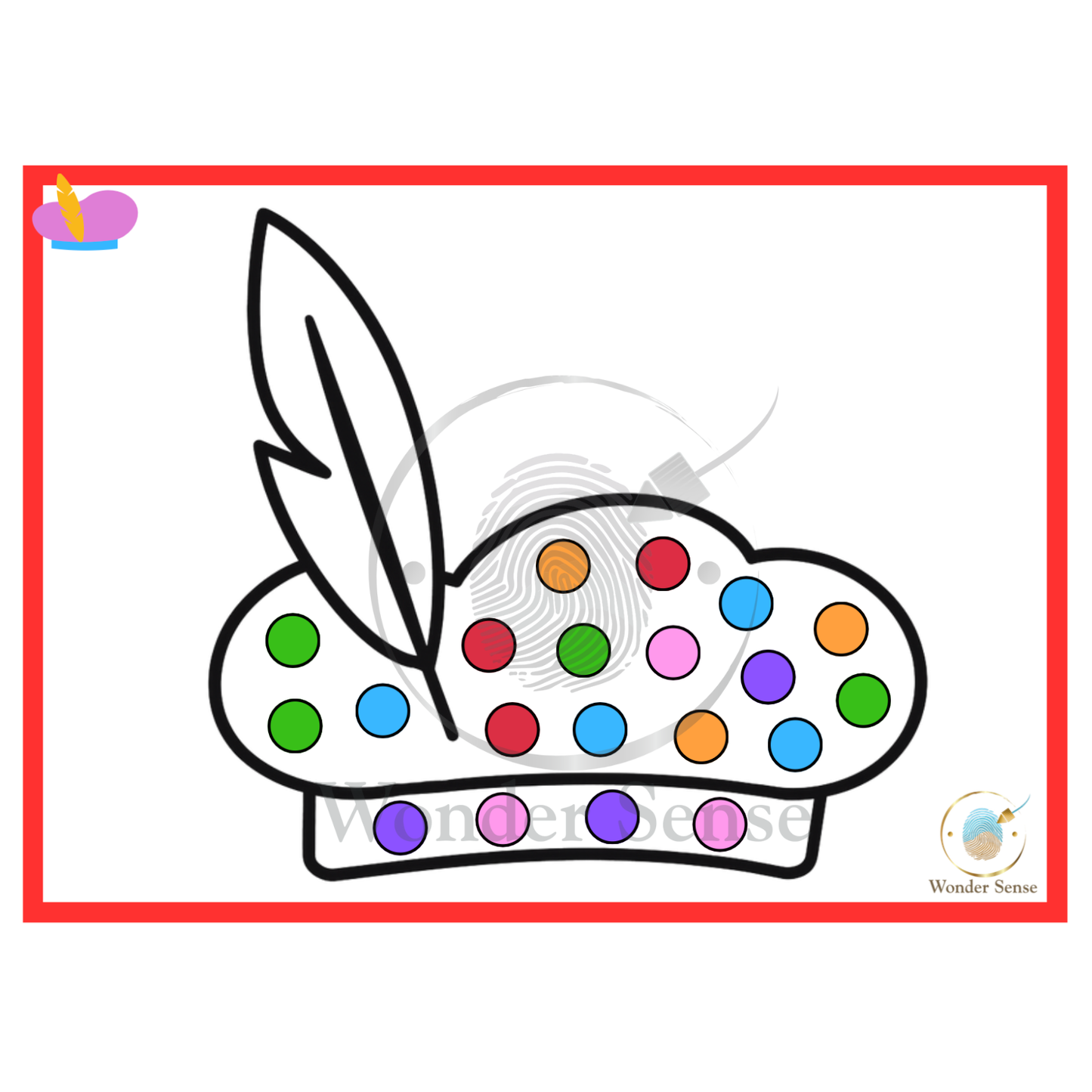 Pietenmuts - Fijnmotorisch magneetspel Wonder Sense