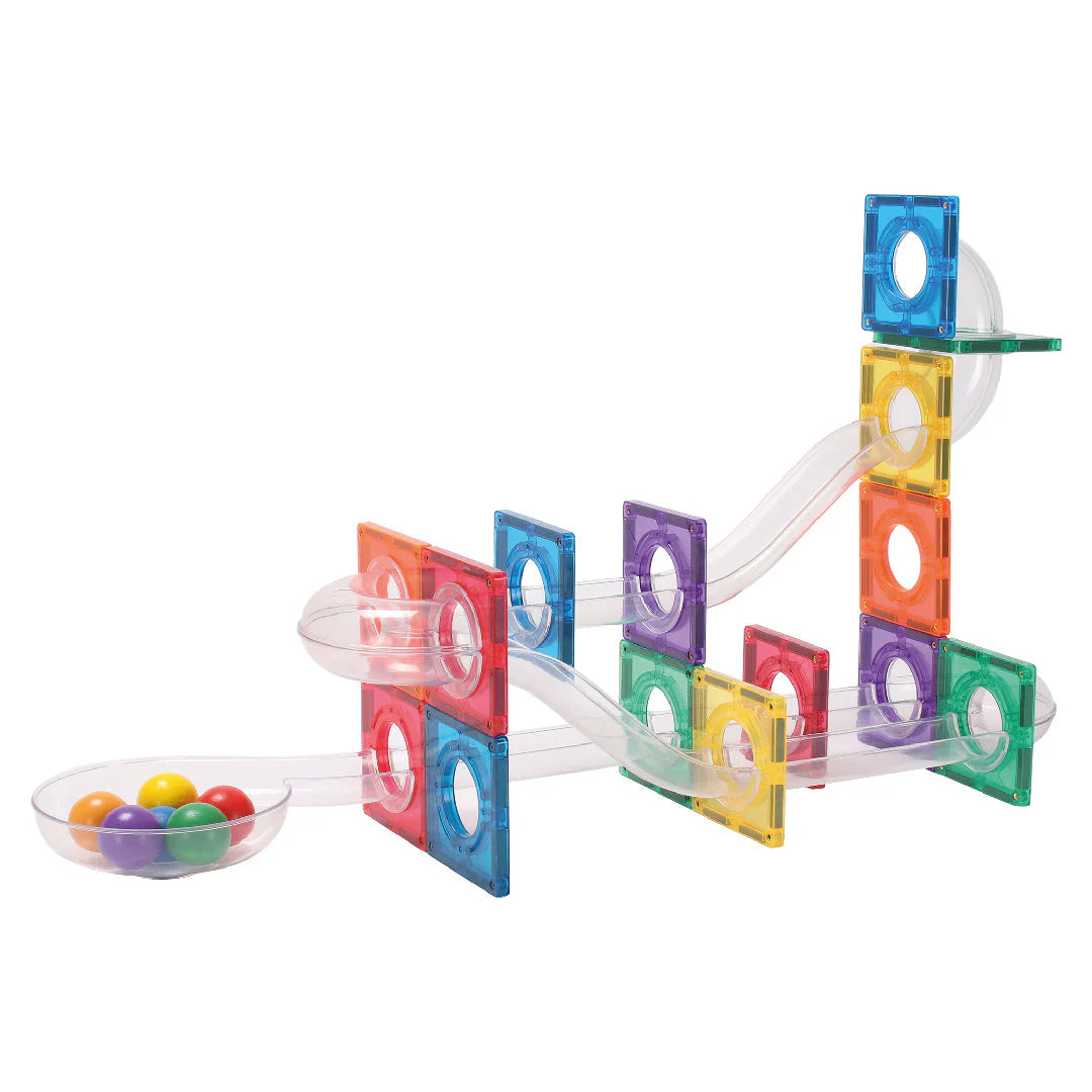 Cleverclixx Ball Run Compact Pack (60 delig) - Magnetische tegels