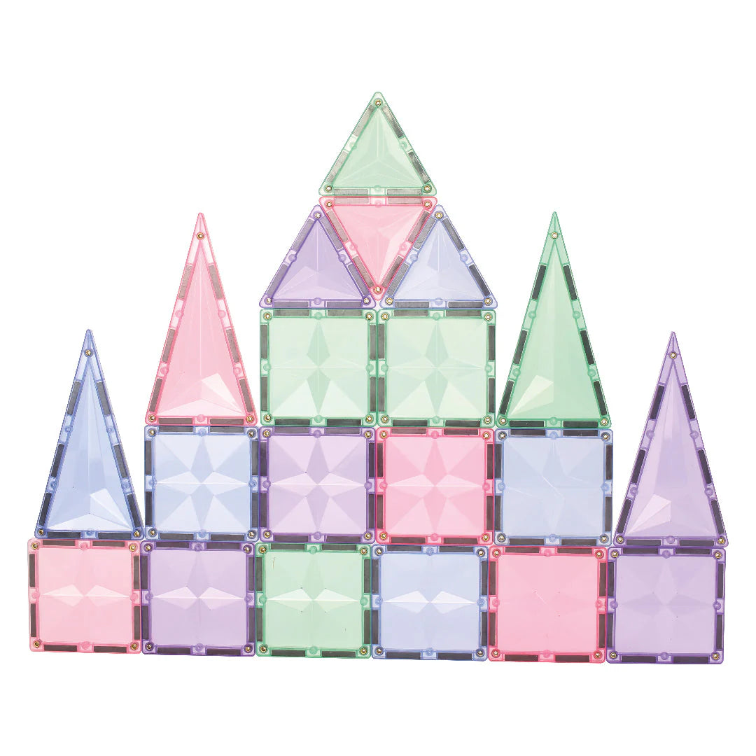Cleverclixx Geo Pack Pastel (45 delig) - Magnetische tegels