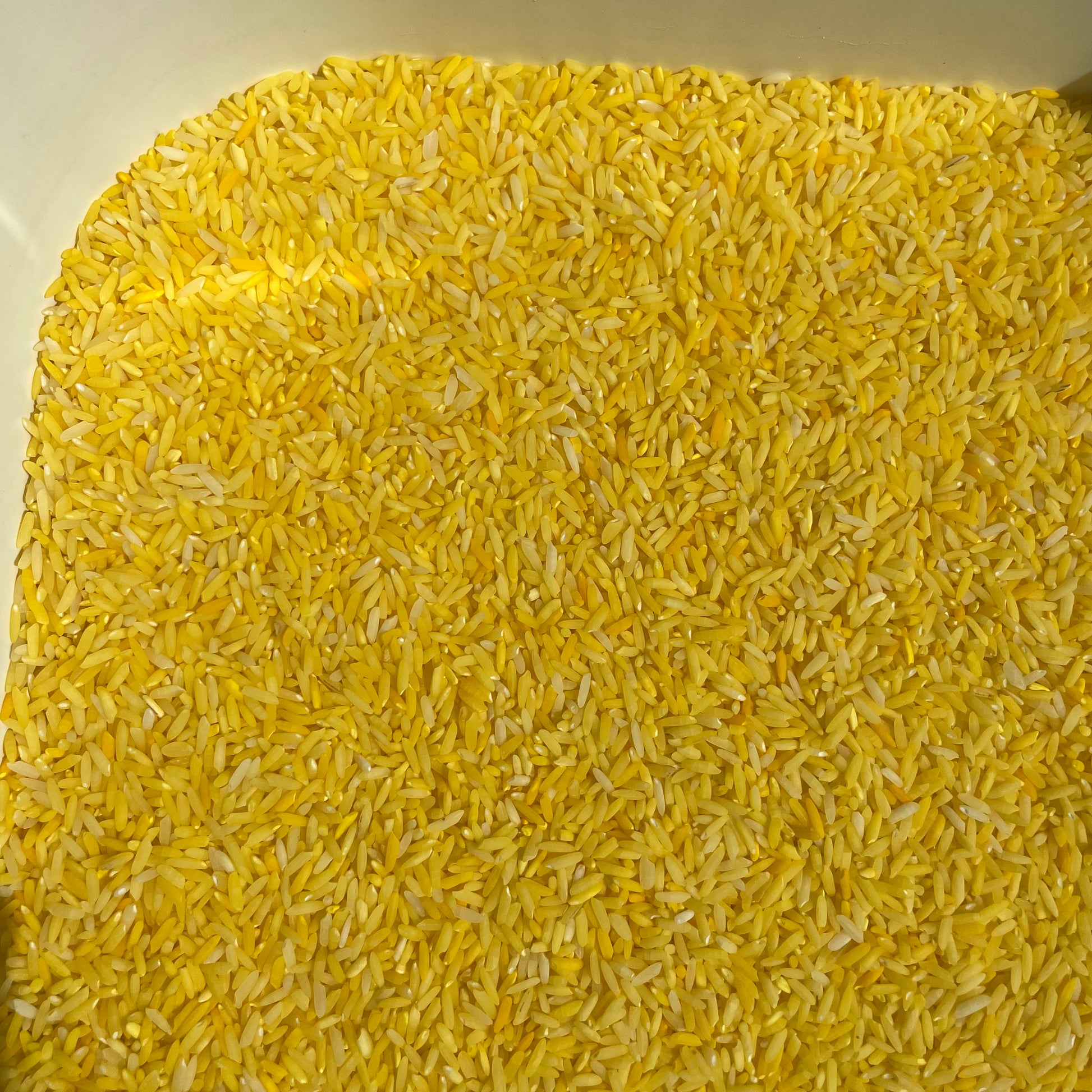 Geel 500g - sensorische speelrijst Wonder Sense
