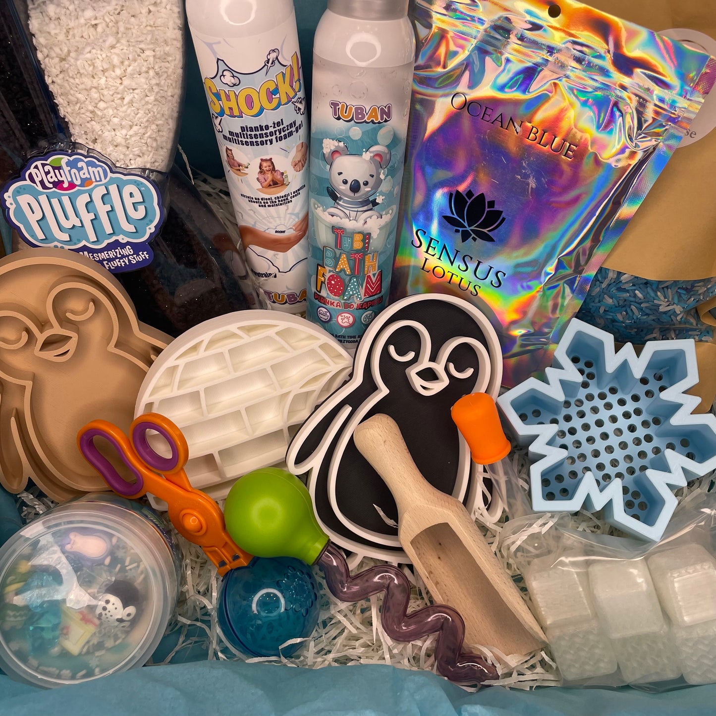 Pinguïn sensorybox XL - Voordeel pakket (15 delig)