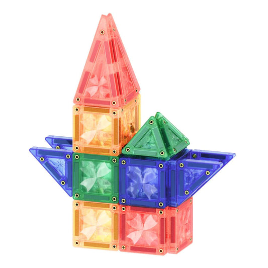 Cleverclixx Mini Tiles Pack Intense (28 delig) - Magnetische tegels (compact)