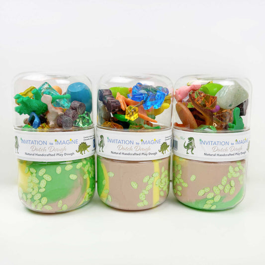 Dinosaur Play Pot - Dutch Dough