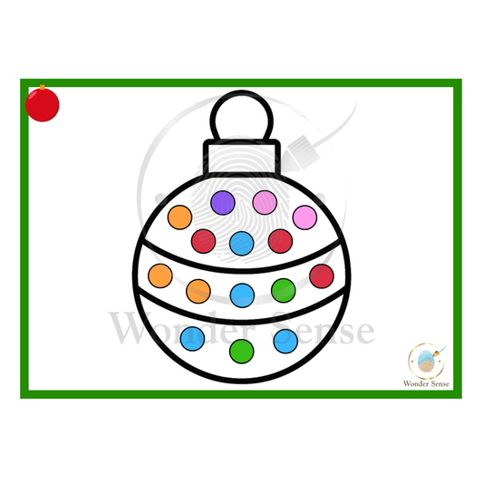 Digitale opdrachtkaartjes Kerst - Fijnmotorisch magneetspel Wonder Sense