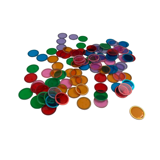 Magnetische bingo fiches - 100 stuks Wonder Sense