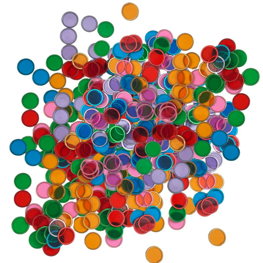 Magnetische bingo fiches - 500 stuks Wonder Sense