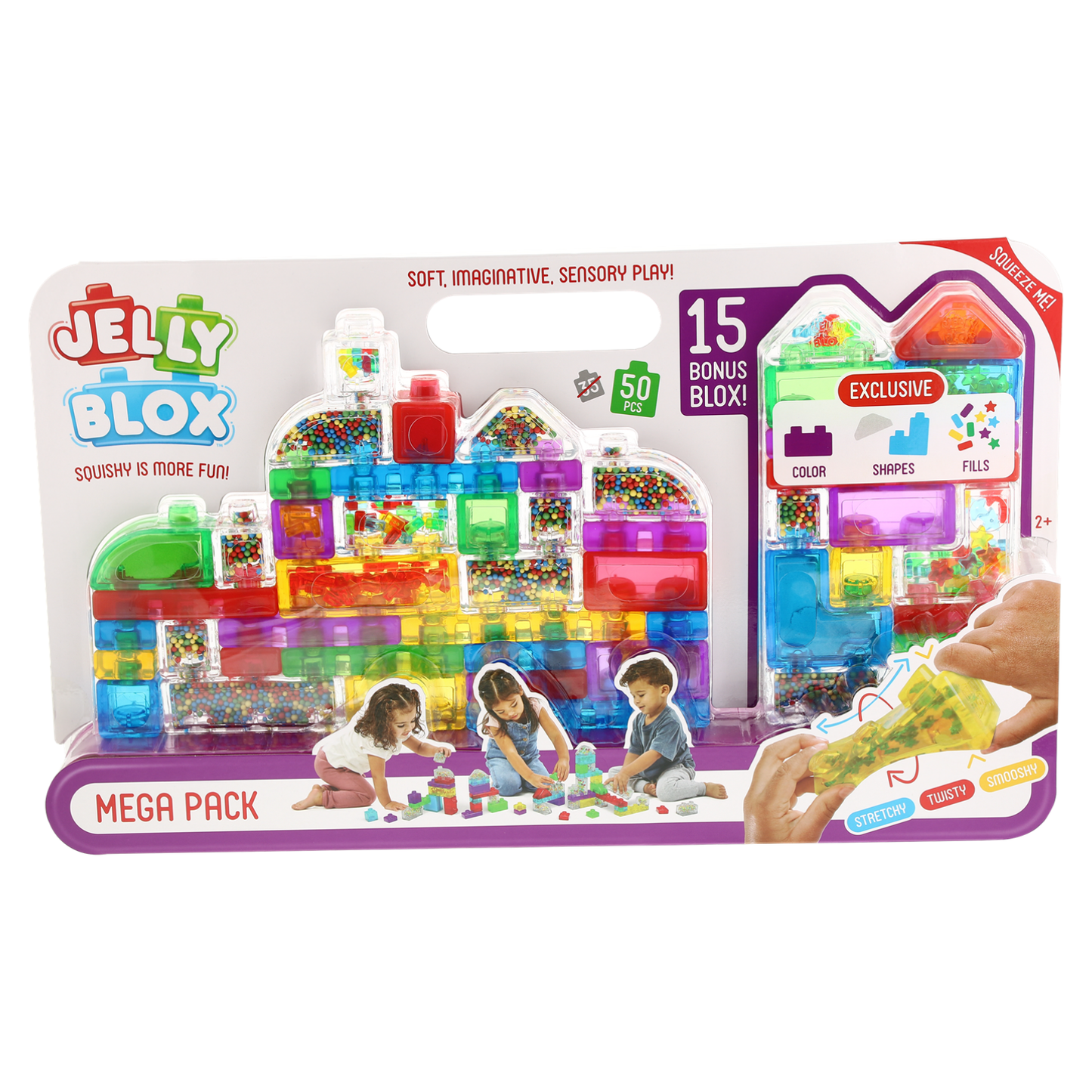 Jelly Blox - Mega Pack (50 blokken)&nbsp; Wonder Sense