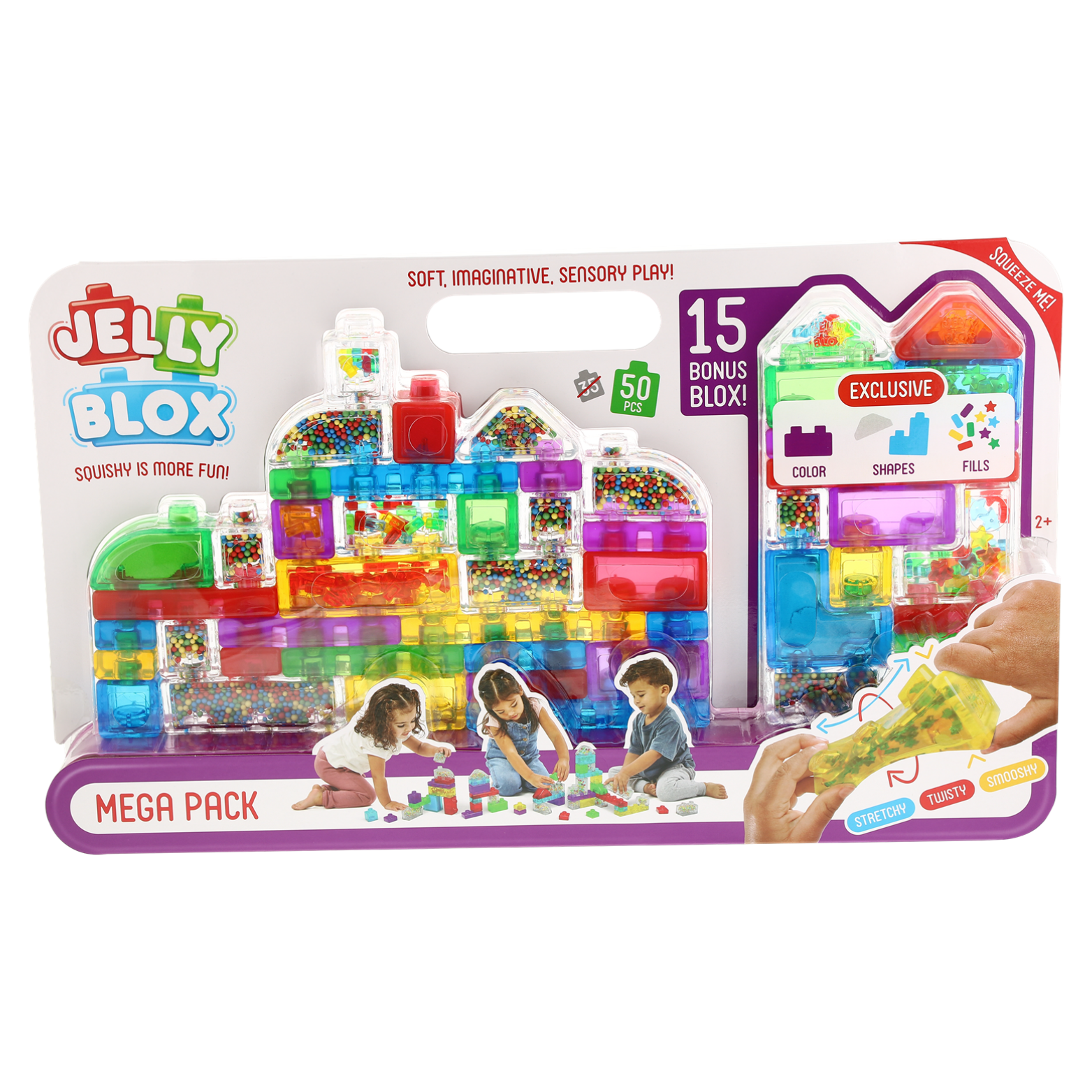 Jelly Blox - Mega Pack (50 blokken)&nbsp; Wonder Sense