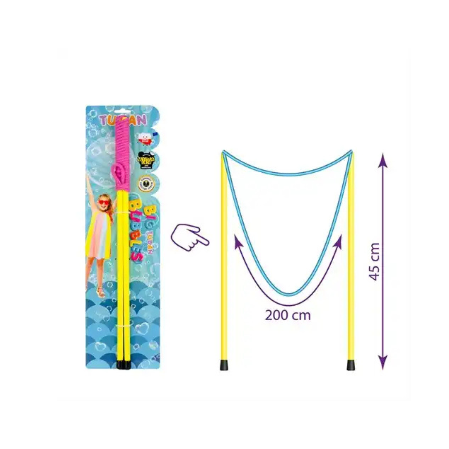 Tuban - Giant Bubble Wand Wonder Sense