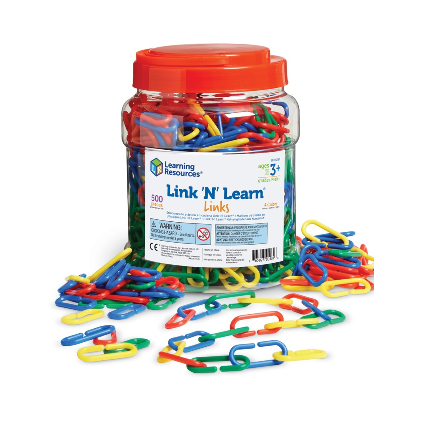 Link ‘N’ Learn® Links (Set van 500) - Learning Resources Wonder Sense