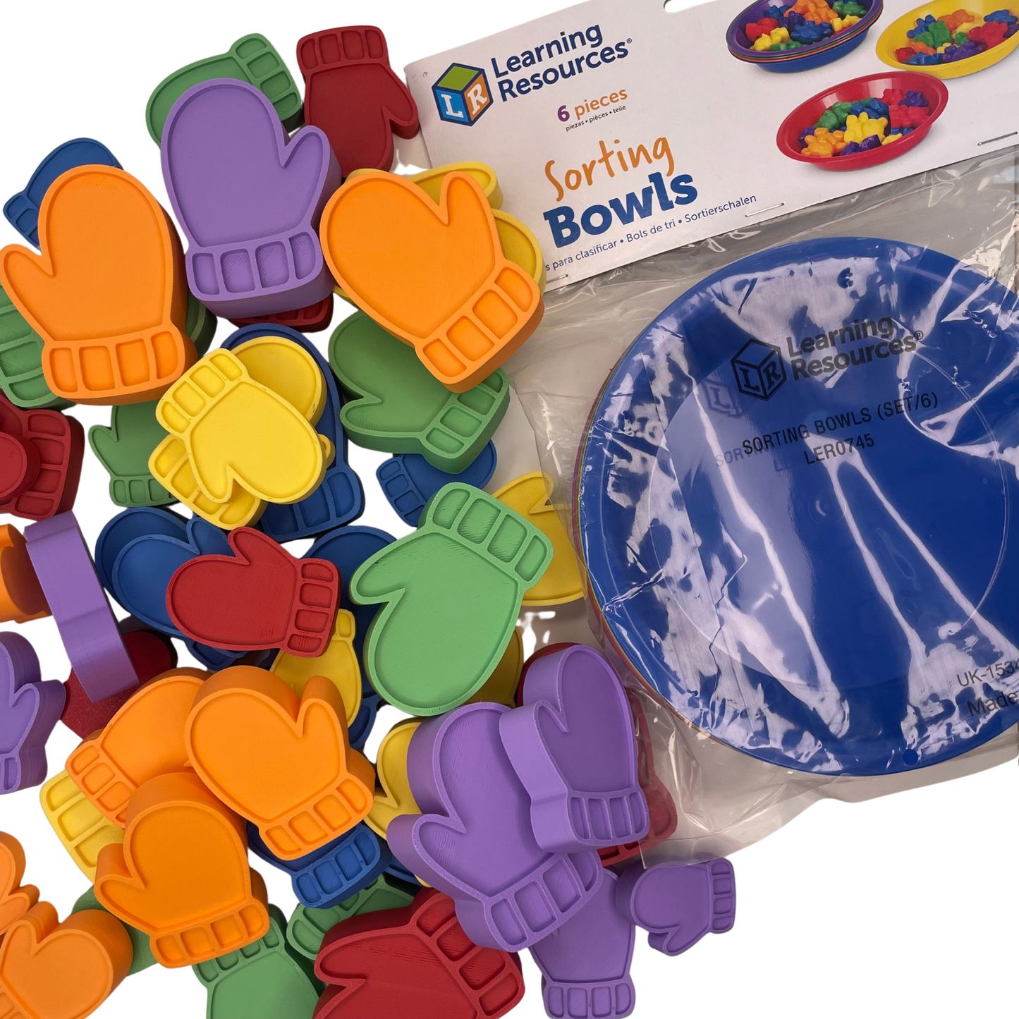 Wanten – Sorteer- / stapelspel