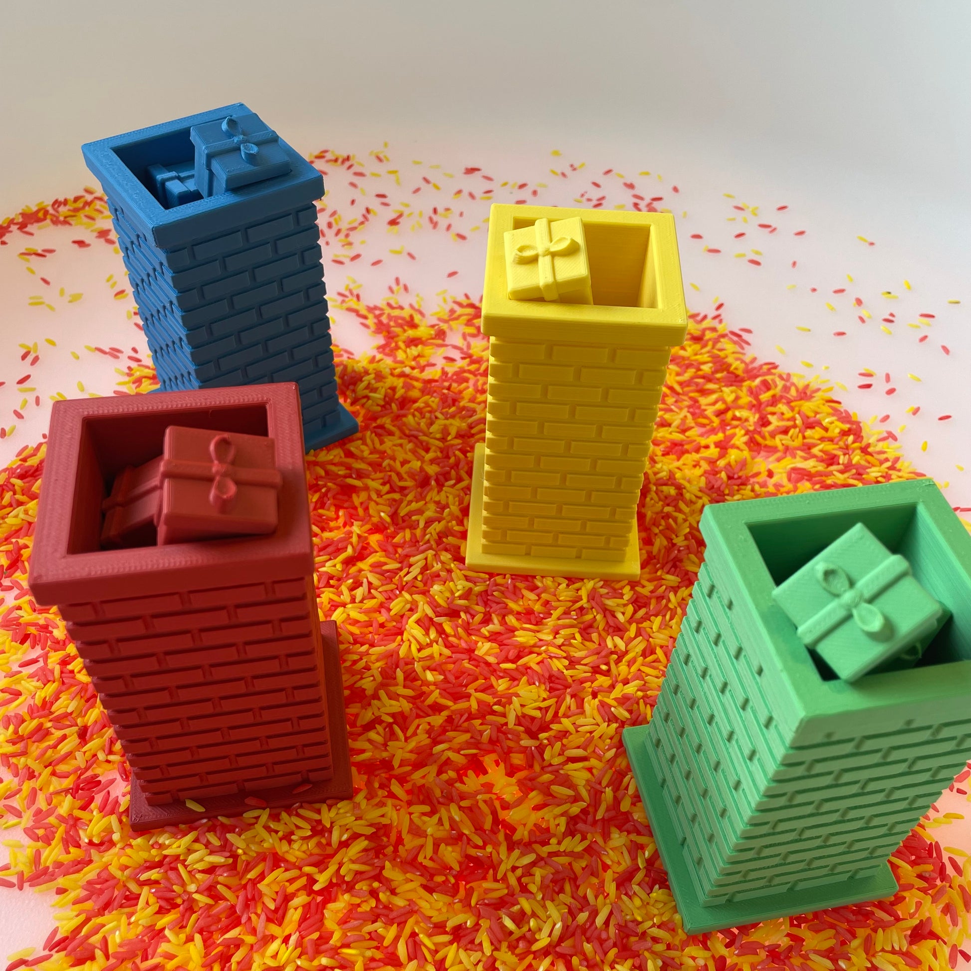 Schoorstenen & pakjes - Sorteerspel Wonder Sense