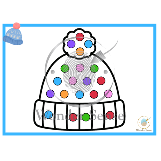 Digitale opdrachtkaartjes winter  - Fijnmotorisch magneetspel