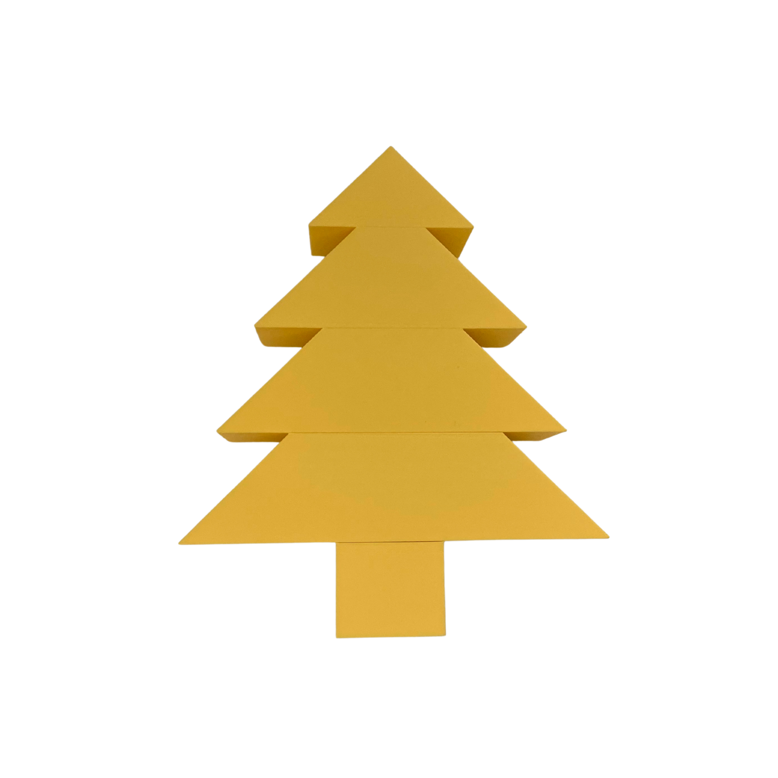 Gele kerstboom Wonder Sense