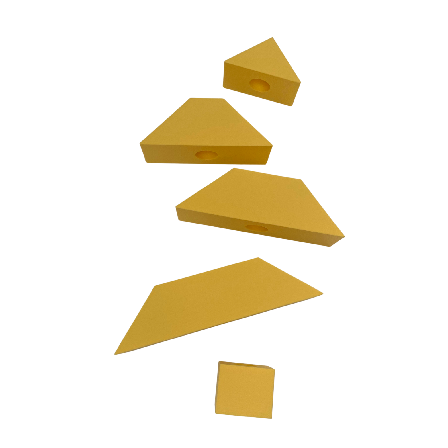 Gele kerstboom Wonder Sense