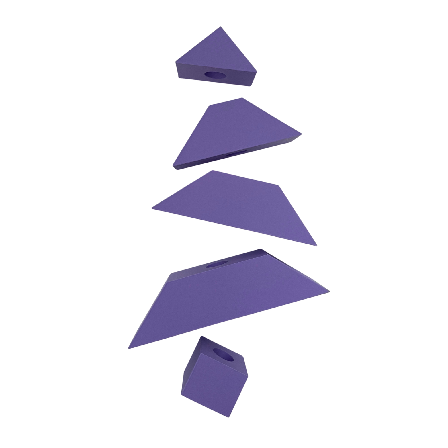 Paarse kerstboom Wonder Sense