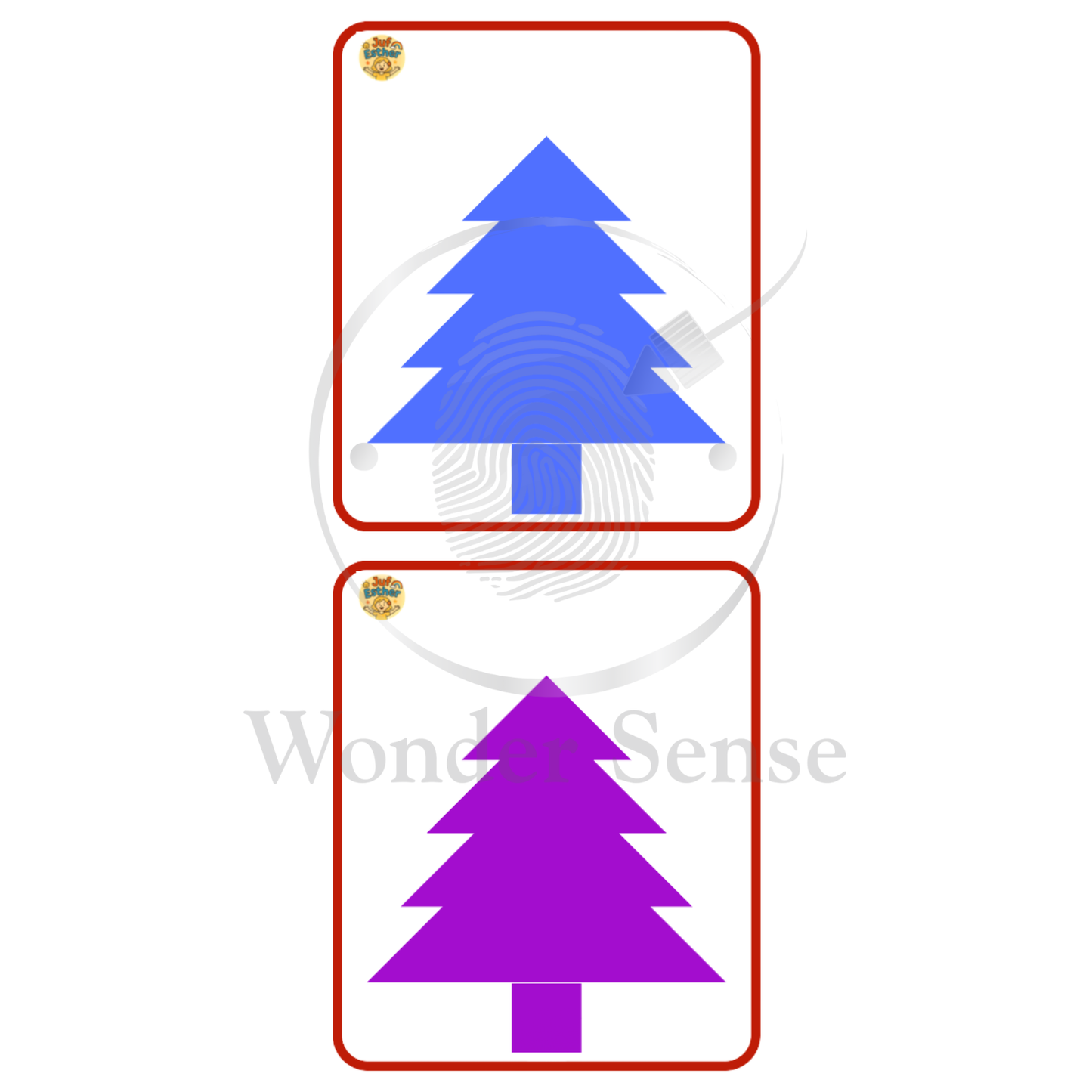 Digitale Opdrachtkaarten – Sorteer Kerstbomen Wonder Sense