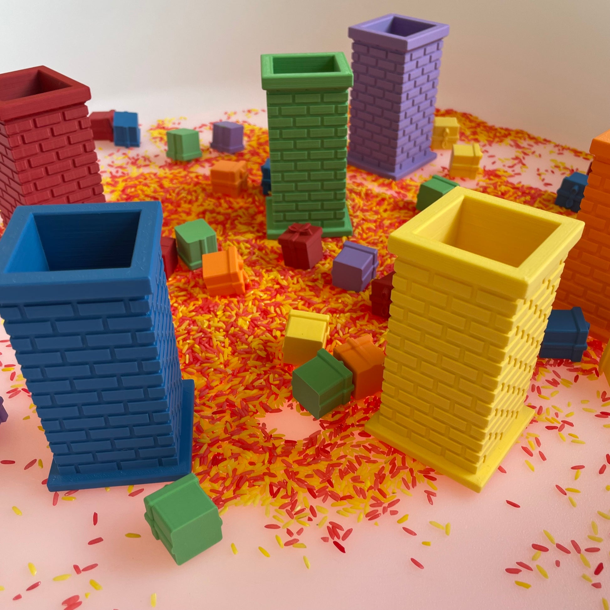 Schoorstenen & pakjes - Sorteerspel Wonder Sense