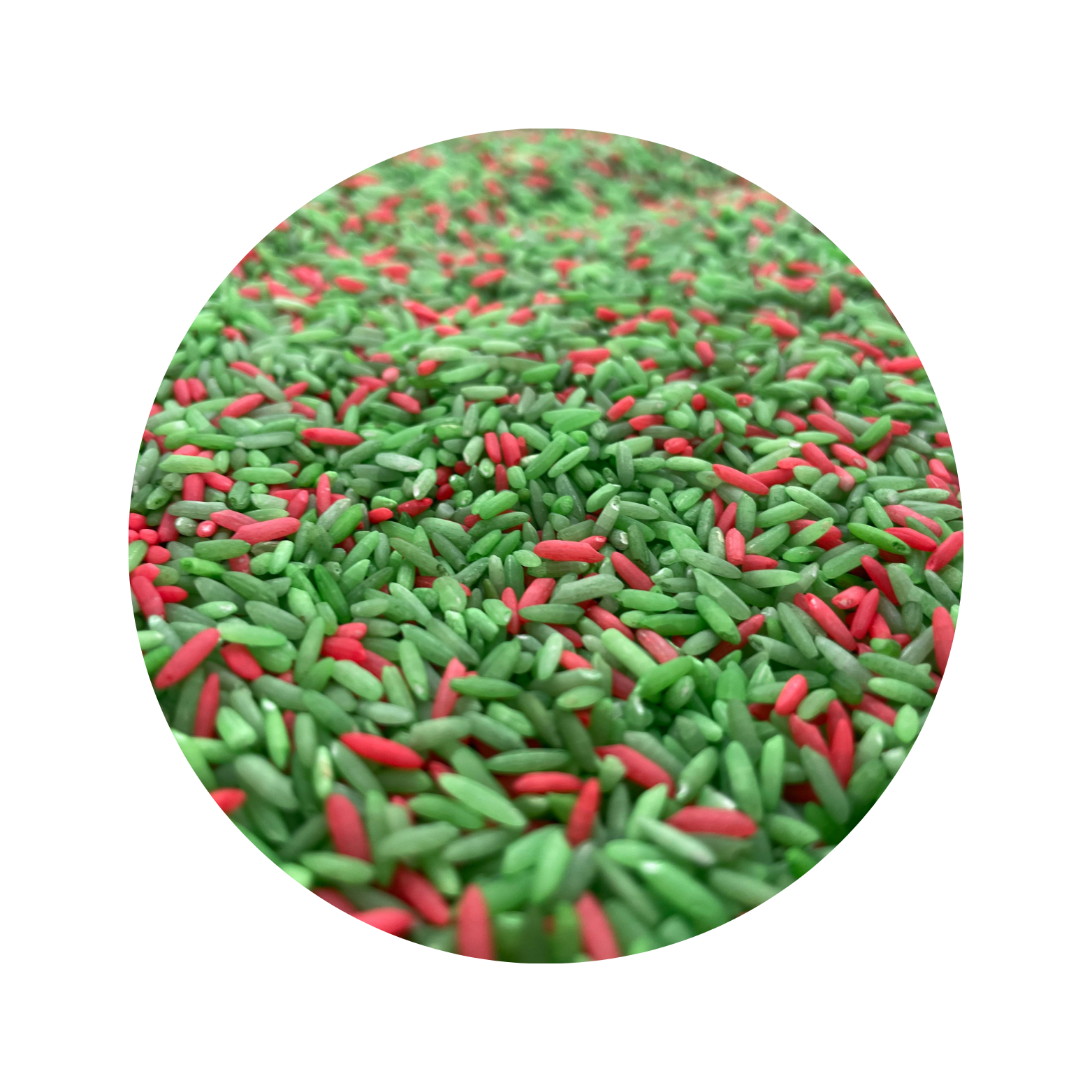 Kerst mix 500g - Sensorische speelrijst Wonder Sense