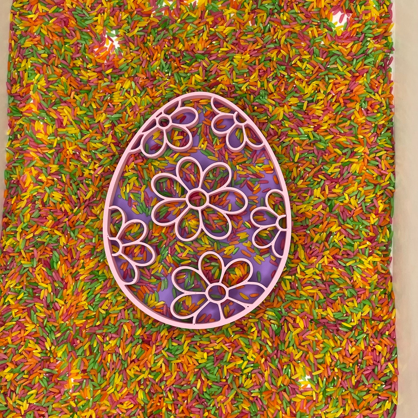 Bloemen paasei - Vulvorm Wonder Sense