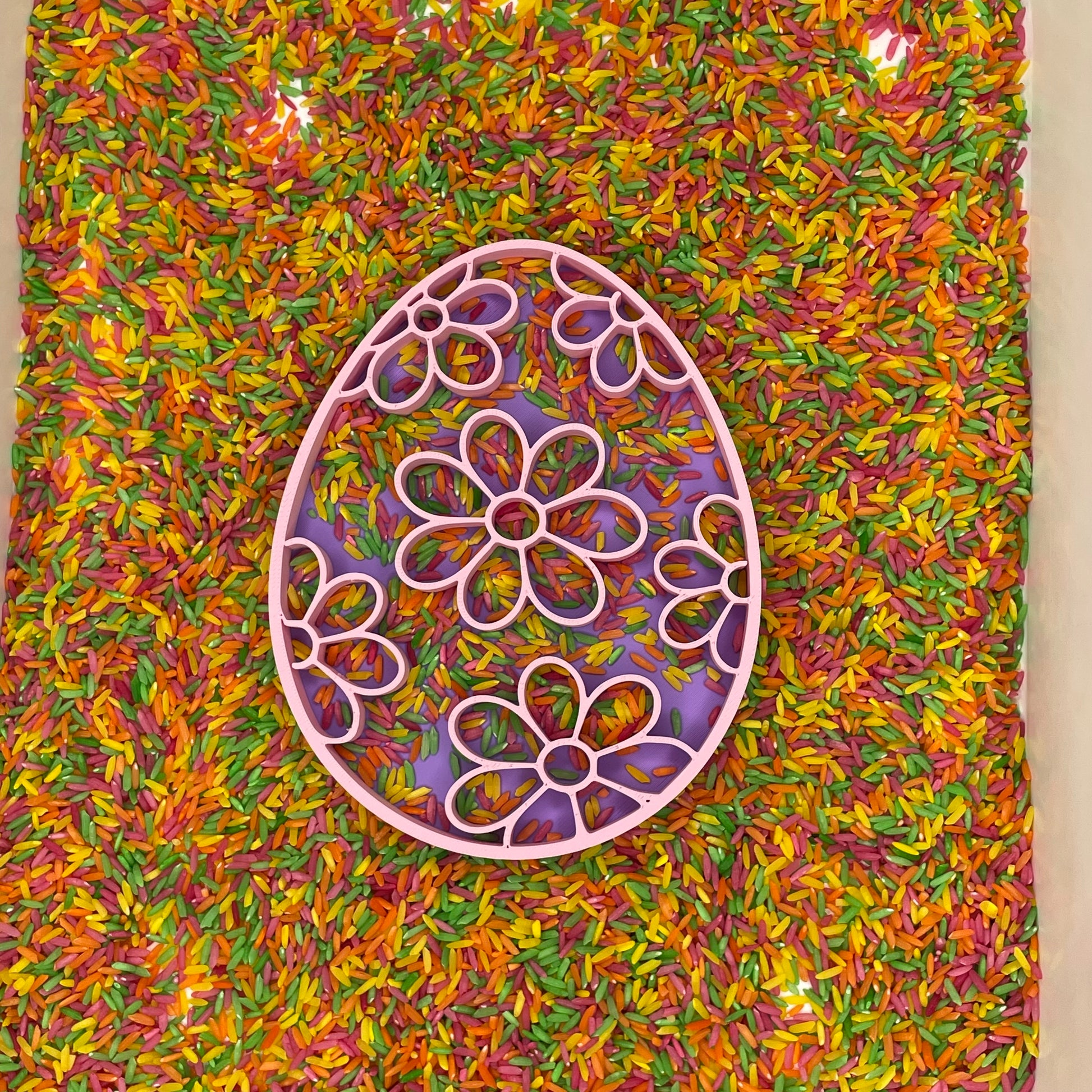 Bloemen paasei - Vulvorm Wonder Sense