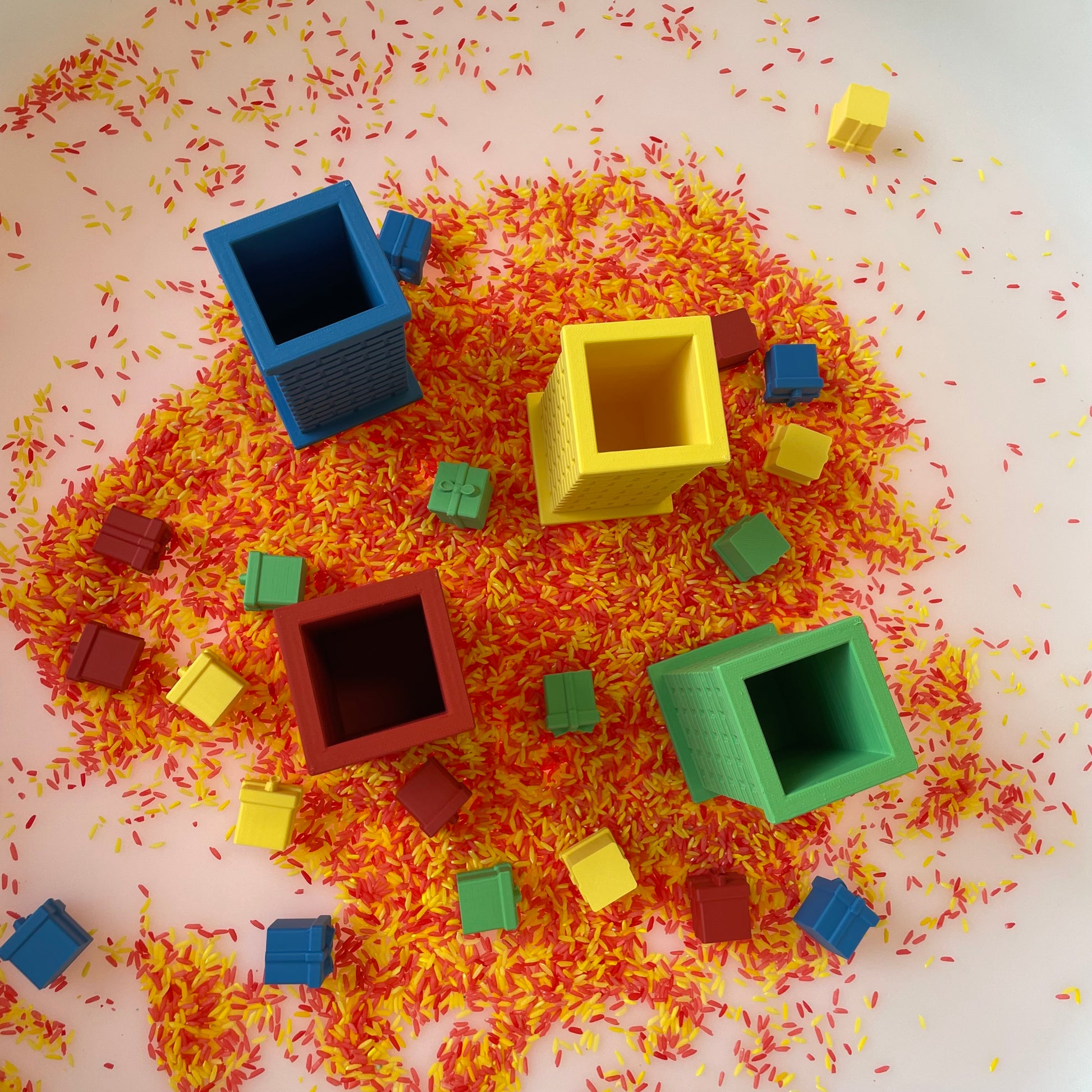 Schoorstenen & pakjes - Sorteerspel Wonder Sense