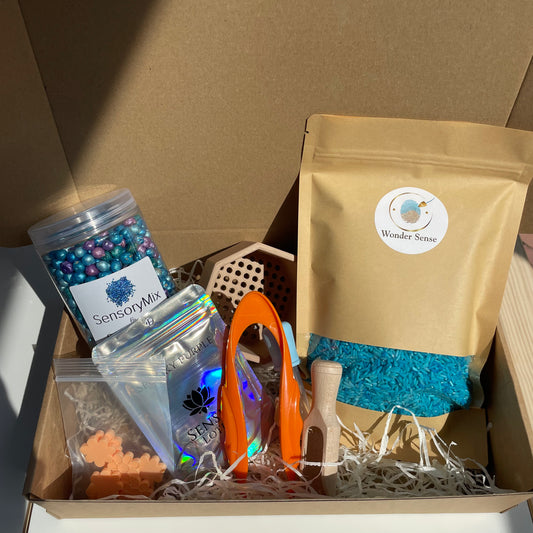 Fijne motoriek box - Blue sea Wonder Sense