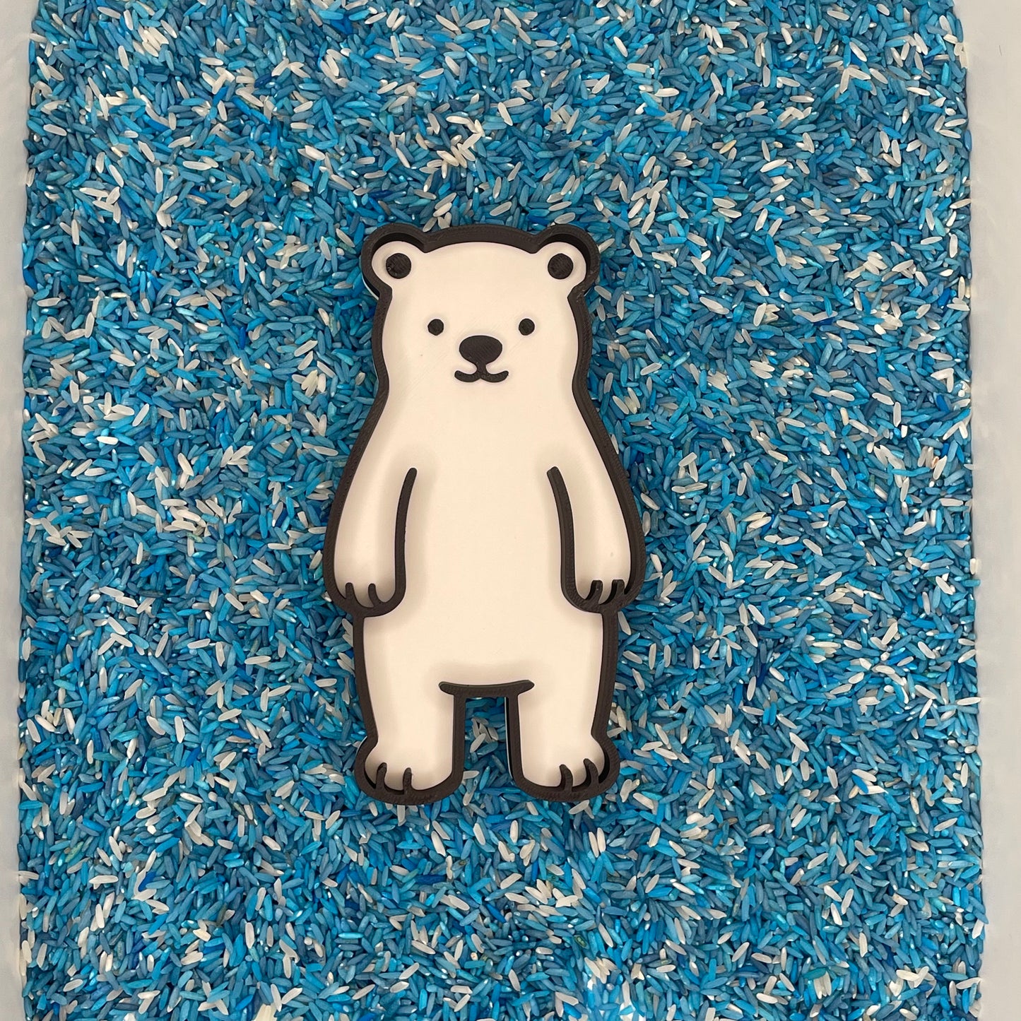 Schattige ijsbeer - Vulvorm