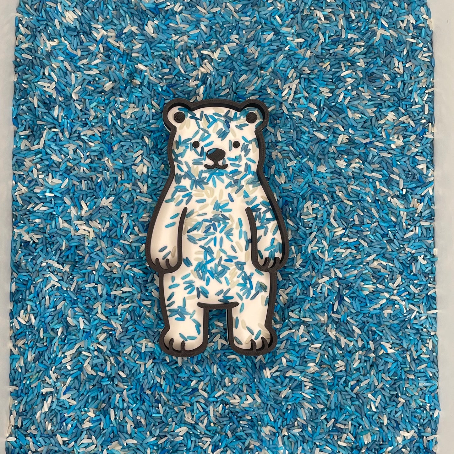 Schattige ijsbeer - Vulvorm