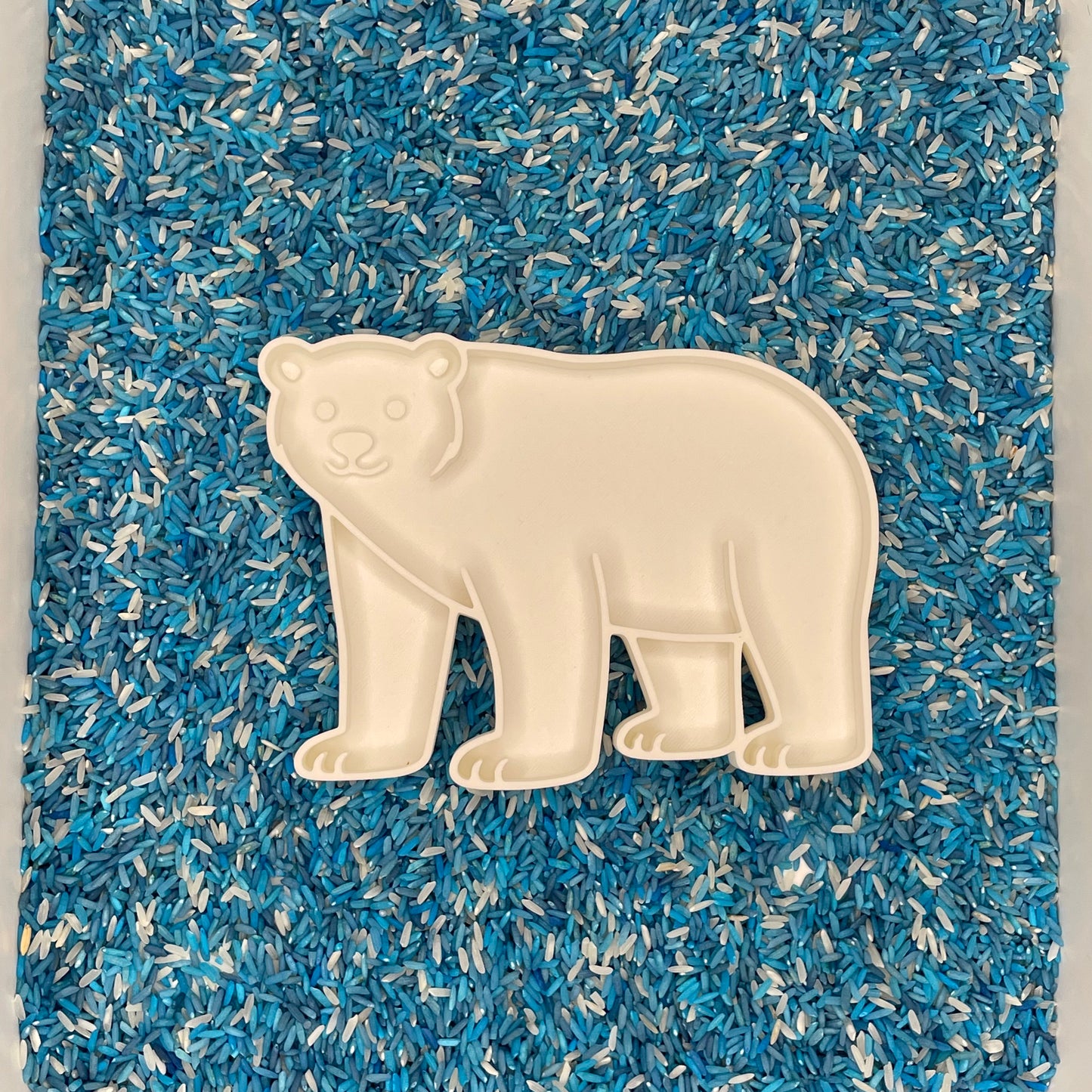 Ijsbeer op 4 poten - Vulvorm