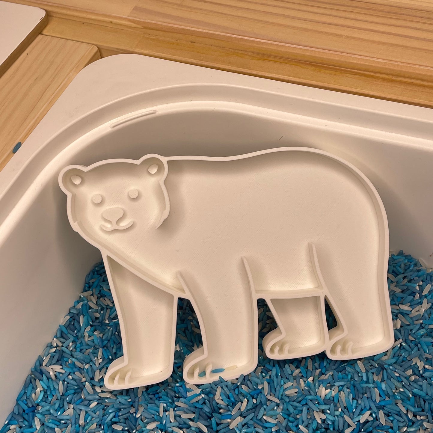 Ijsbeer op 4 poten - Vulvorm