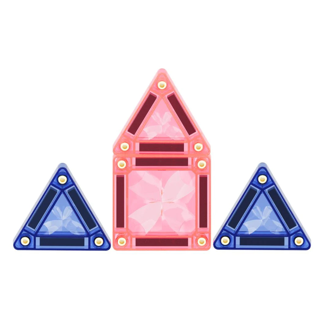 Cleverclixx Mini Tiles Pack Pastel (28 delig) - Magnetische tegels (compact)