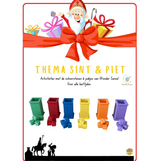 Digitale opdrachtkaartjes - Schoorstenen & pakjes - Sorteer spel Wonder Sense