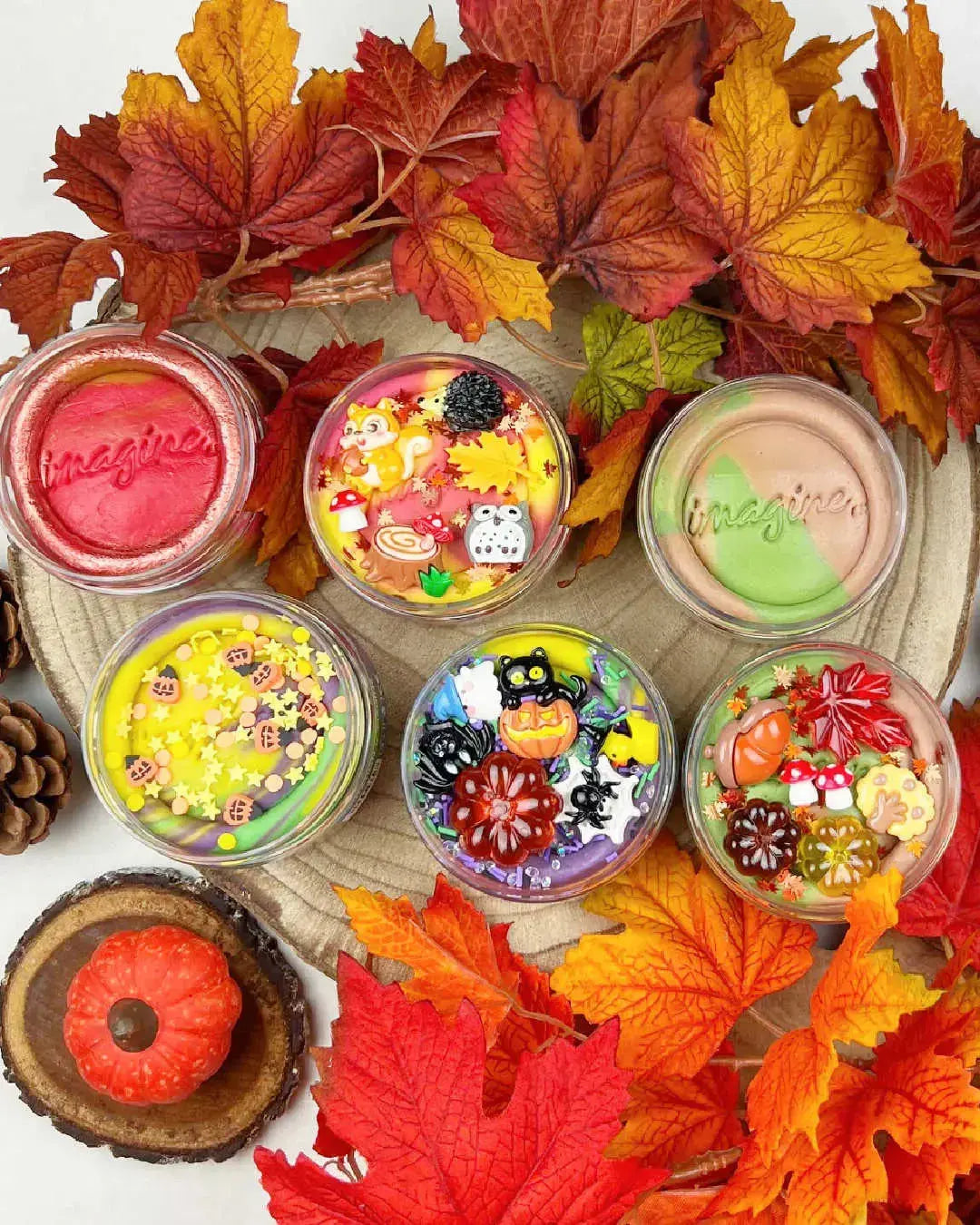 Herfst glitter - Dutch Dough Speeldeeg Wonder Sense