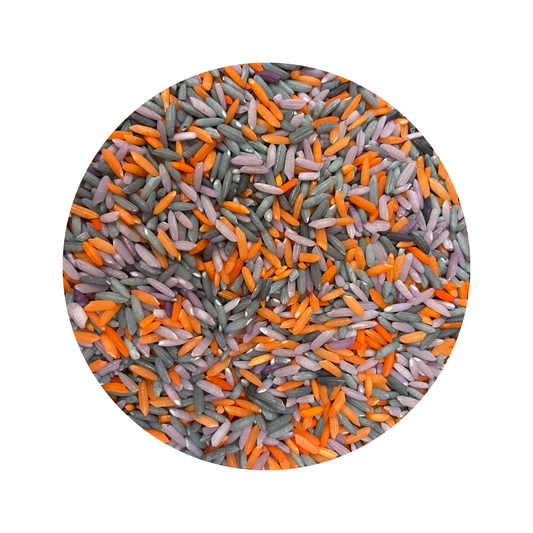 Halloween mix 500g - Sensorische speelrijst