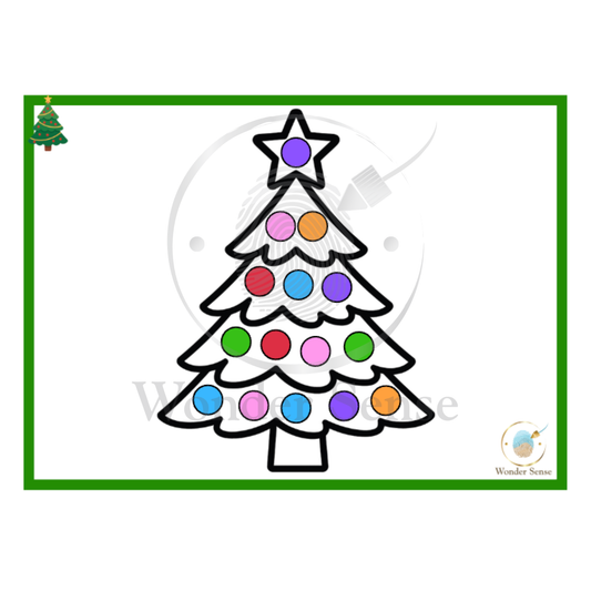 Digitale opdrachtkaartjes Kerst  - Fijnmotorisch magneetspel Wonder Sense